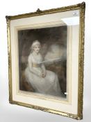After Sir Henry Raeburn : The Honourable Mrs Wharton, mezzotint, signed by the engraver,