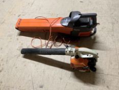 A Stihl SH55 petrol driven leaf blower (sold as seen, not tested),