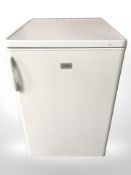 A Zanussi underbench fridge.