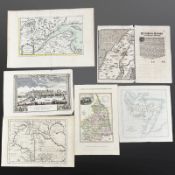 An interesting collection of six maps dating from the 16th century and onwards,