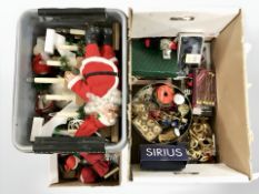 A quantity of Danish Christmas decorations.