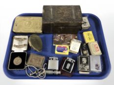 Various collectables including a Princess Mary brass 1914 Christmas tin, a shooting medal,