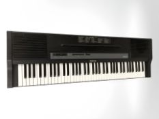A Hohner HDP760 digital keyboard.