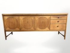 A Nathan teak Circles sideboard,