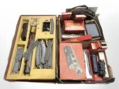A Triang electric model railway set, further OO gauge Triang rolling stock, control unit,