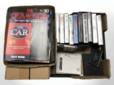 A group of Sega Megadrive video game cassettes,