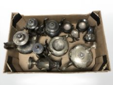 A group of 19th century EPNS tea and coffee wares.