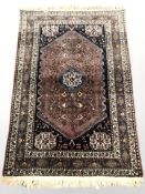 A Kashgai rug, South-West Iran, 165 cm x 105 cm.