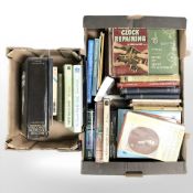 A quantity of volumes relating to horology, clock and watch makers, repair and restoration, etc.