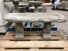 A Squirrel garden seat