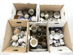 A large quantity of continental teawares, Japanese export tea china, dinnerwares, pottery jugs, etc.