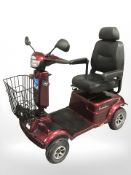 A Frontier mobility scooter with charging lead and key