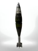 An L15A4 81mm mortar bomb