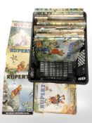 A quantity of Rupert the Bear annuals (1 box)