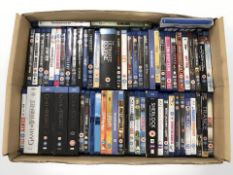 A collection of blu-ray discs and box sets (1 box)