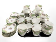 Approximately 100 pieces of Paragon tea china