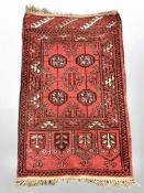 A Turkoman prayer rug, Afghanistan,