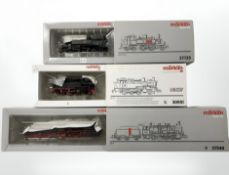 Two Marklin digital HO gauge diecast scale locomotives, No.