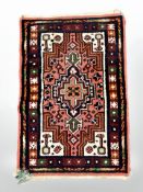 An Anatolian woolen rug,