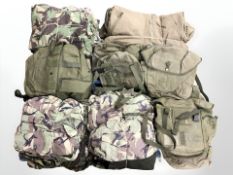 A large quantity of military surplus clothing,
