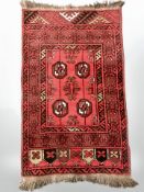 A Turkoman prayer rug, Afghanistan,