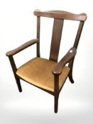 A child's armchair, width 40 cm.