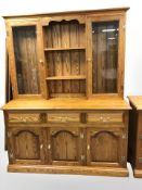 A contemporary ash dresser, 150 cm x 50 cm x 192 cm.