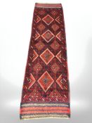 A Meshwani runner, 242 cm x 64 cm.