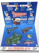 A Matchbox Thunderbirds rescue pack diecast model set.