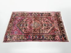 A Hamadan rug, North West Iran,