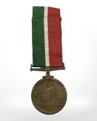 A George V Mercantile Marine Medal named to Robert Waiter
