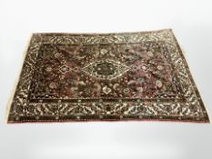 A Kashan rug, Central Iran,