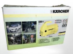 A Karcher 260B Plus high pressure washer in box