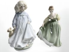 Two Royal Doulton figures,