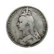 An 1889 Victorian crown.