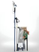 A Challenge hedge trimmer and three tree loppers