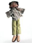 A ventriloquist's dummy.