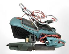 A Bosch electric mower,