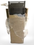 A 1610 mm x 500 mm metallic finish radiator