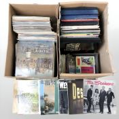 A large quantity of vinyl LP records, box sets and 7