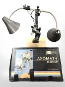A Meopta Axomat four colour photo enlarger, in box.