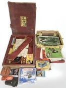 A quantity of Meccano and similar items, Erector modelling kit in original box.