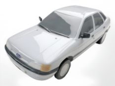 A Lladro Ford Escort, length 29 cm.