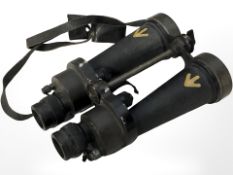 A pair of Barr & Stroud 7X CF41 military binoculars.