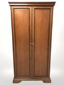 A Stag double door wardrobe,