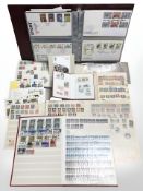 A collection of stamp albums, Victorian letters,