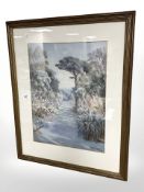 Beatrice Parsons (1869-1955) Rosehill - Falmouth, watercolour, 47 cm x 35 cm.