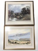 20th Century School, Berwick Upon Tweed, watercolour, 33 cm x 50 cm,