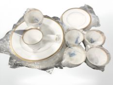 Approximately twenty three pieces of Royal Worcester Viceroy tea and dinner china.