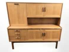 A G Plan teak cocktail sideboard,